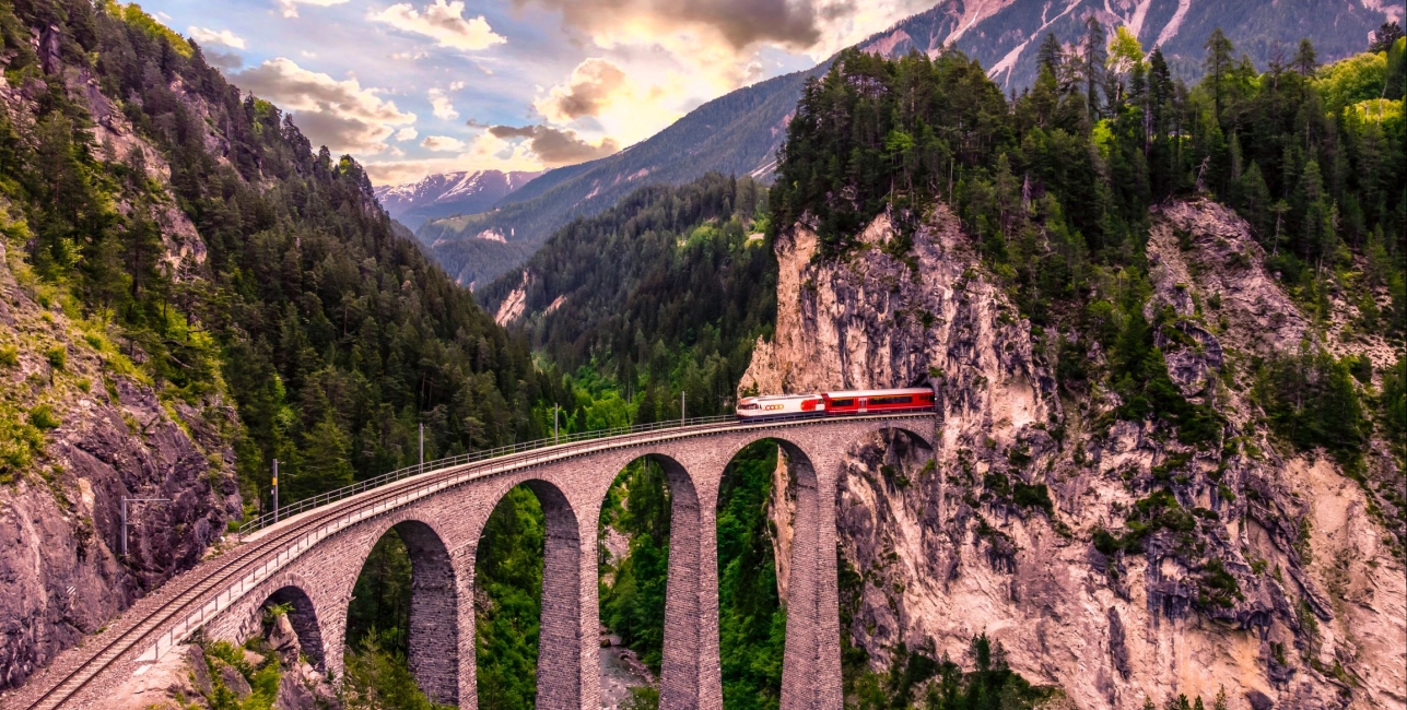 Venice to Basel via the Bernina and Glacier Express Trains | Railbookers®