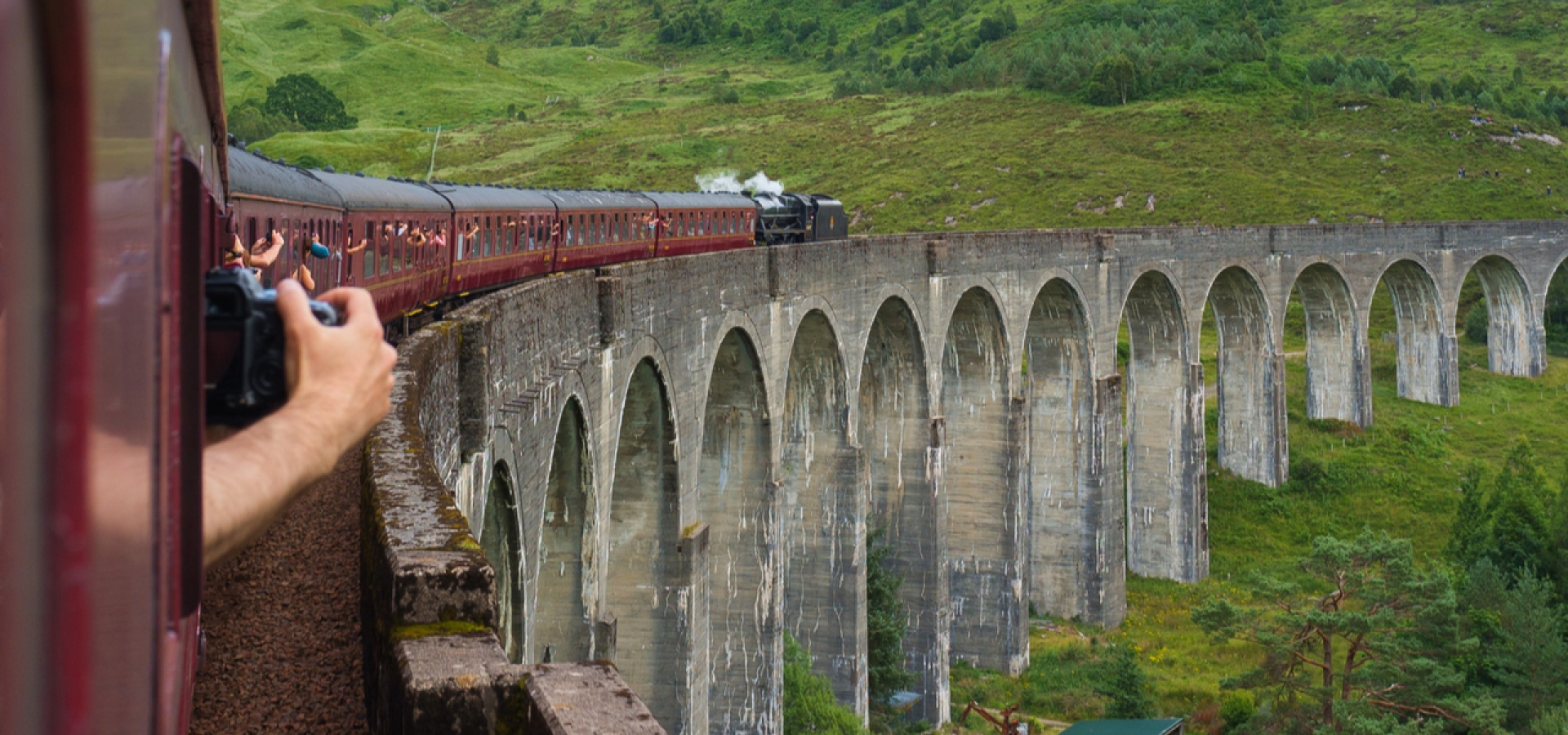 Edinburgh and Glasgow via the West Highland Line Railbookers