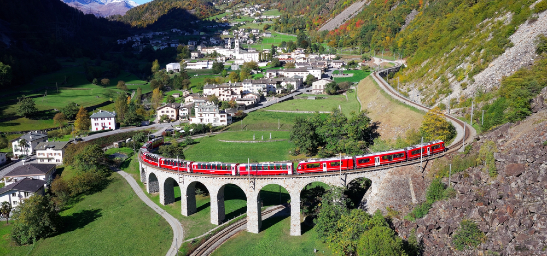 Geneva to Milan via the Glacier and Bernina Express Trains