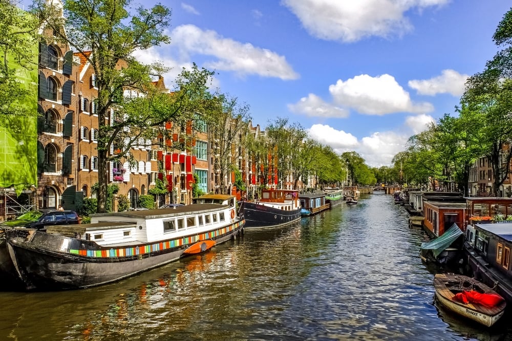 Amsterdam Canals and House Boats