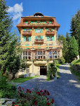 The Hotel Belvedere in Wengen 